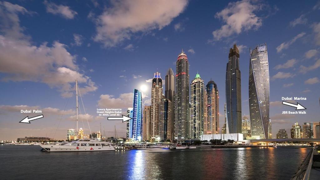 Exquisite, Luxe 1Bd Apartment, Unparalleled Sea Views, Prime Dubai Marina Location & Full Kitchen By "La Buena Vida Holiday Homes Exteriér fotografie